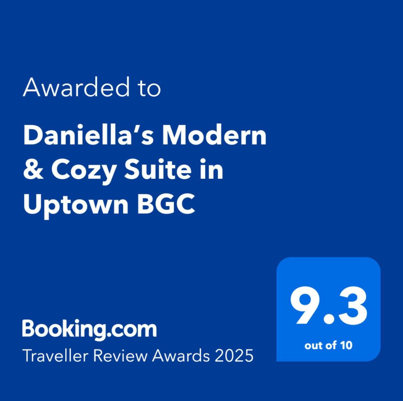 Daniella'S Modern & Cozy Suite In Uptown Bgc Μανίλα Εξωτερικό φωτογραφία